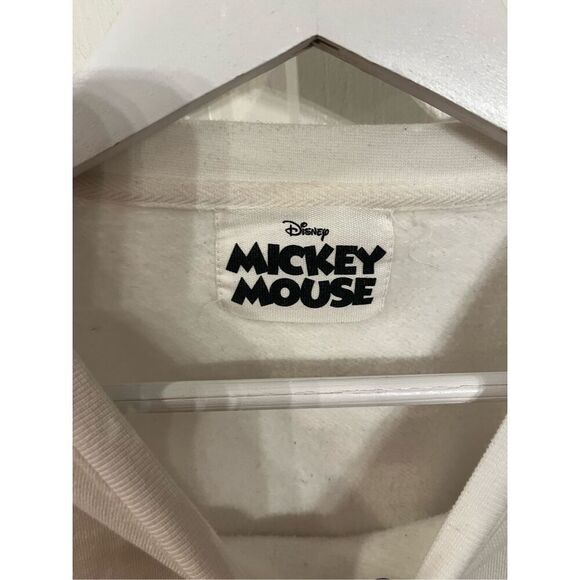 Disney Mickey Mouse & Friends Cream Retro Sweatshirt sz XL Genuine Mousewear - Picture 3 of 7